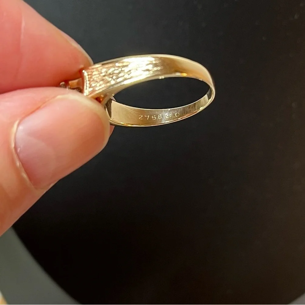 14K Gold ENGAGEMENT & WEDDING rings. .20ct VS G. & 1.5mm cut Diamond. BEAUTY! - Picture 7 of 13